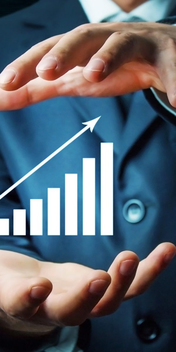 Financial growth chart.Investment concept.